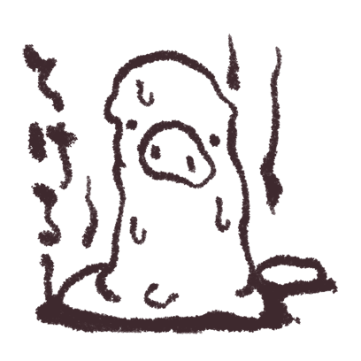 ゆるいブタの日常〈夏〉 messages sticker-0