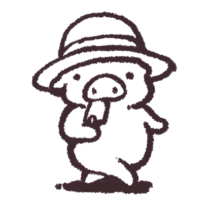 ゆるいブタの日常〈夏〉 messages sticker-7