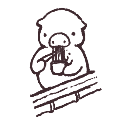 ゆるいブタの日常〈夏〉 messages sticker-8