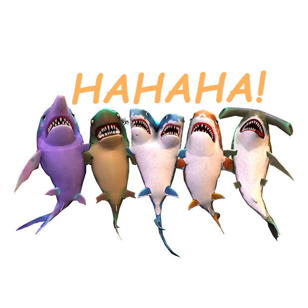 Double Head Shark Attack messages sticker-0