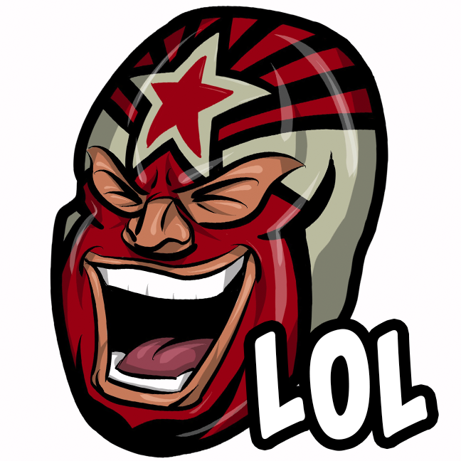 Expo Lucha Wrestlemojis messages sticker-0
