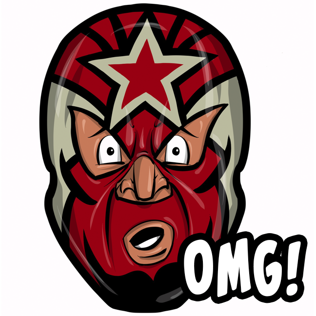 Expo Lucha Wrestlemojis messages sticker-3