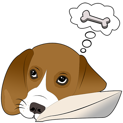 Beagle Bruno messages sticker-10