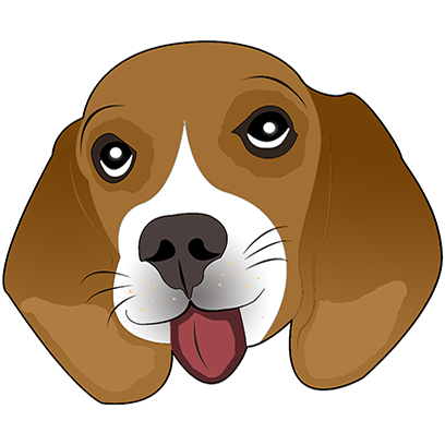 Beagle Bruno Stickers messages sticker-4