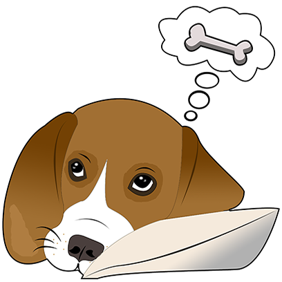 Beagle Bruno Stickers messages sticker-11