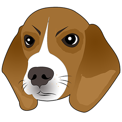 Beagle Bruno Stickers messages sticker-9