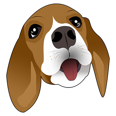 Beagle Bruno Stickers messages sticker-7