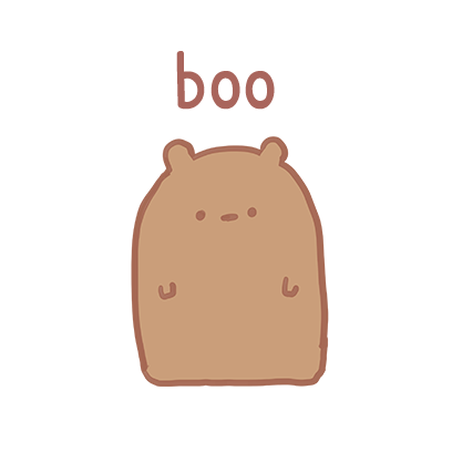 Blank Bear Stickers messages sticker-4