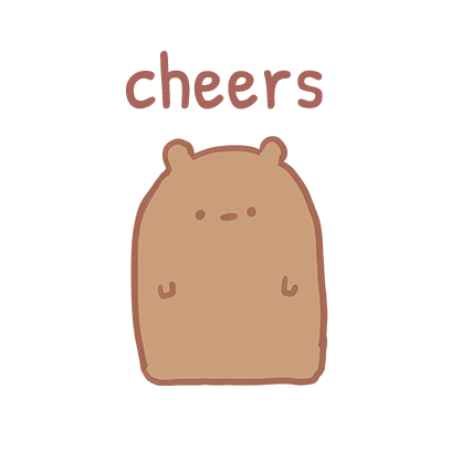 Blank Bear Stickers messages sticker-9