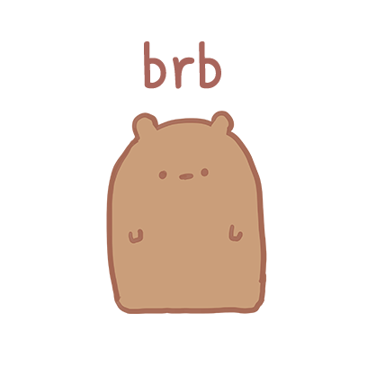 Blank Bear Stickers messages sticker-8