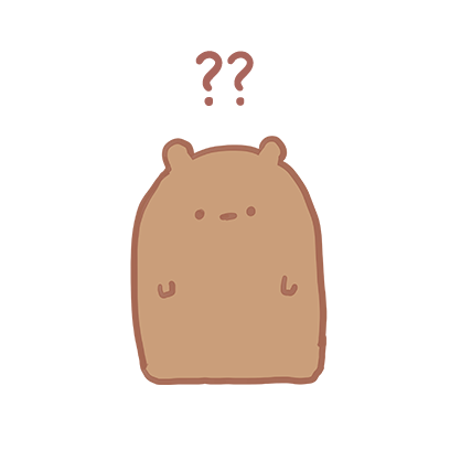 Blank Bear Stickers messages sticker-2