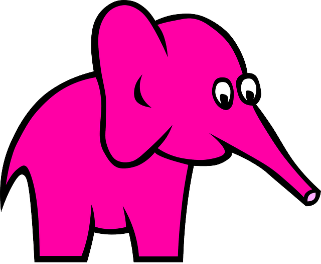 Pink Elephant Sticker Pack messages sticker-0