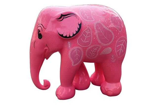 Pink Elephant Sticker Pack messages sticker-4