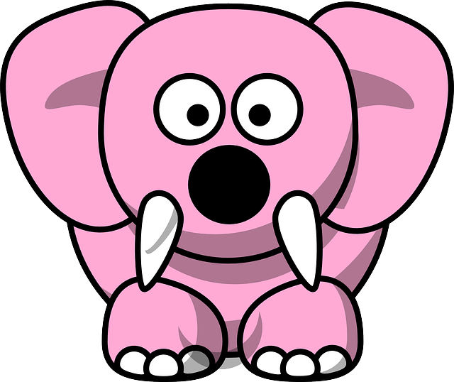 Pink Elephant Sticker Pack messages sticker-6