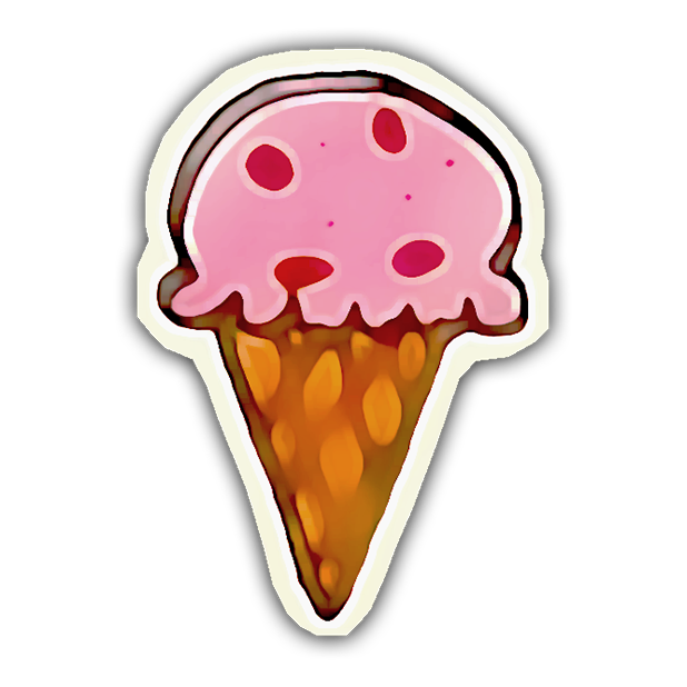 Kawaii! Ice Cream & Cake messages sticker-8