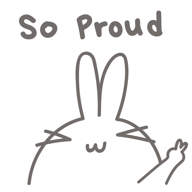 BunnyBunny-talking bunny messages sticker-6