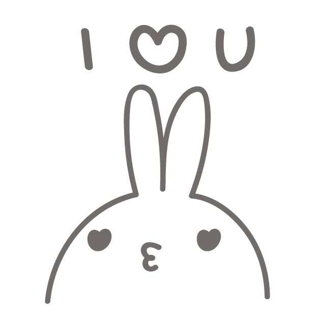 BunnyBunny-talking bunny messages sticker-7