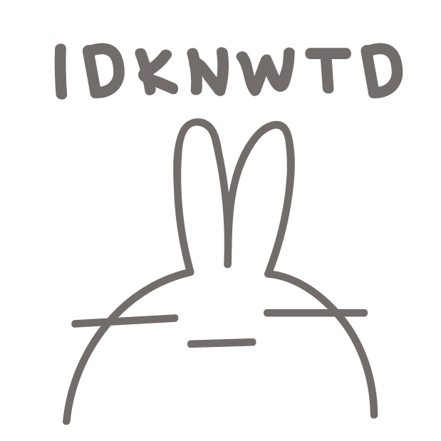 BunnyBunny-talking bunny messages sticker-5
