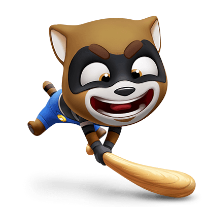 Talking Tom Hero Dash Run Game messages sticker-8