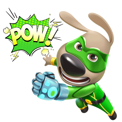 Talking Tom Hero Dash Run Game messages sticker-5