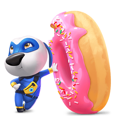 Talking Tom Hero Dash Run Game messages sticker-7