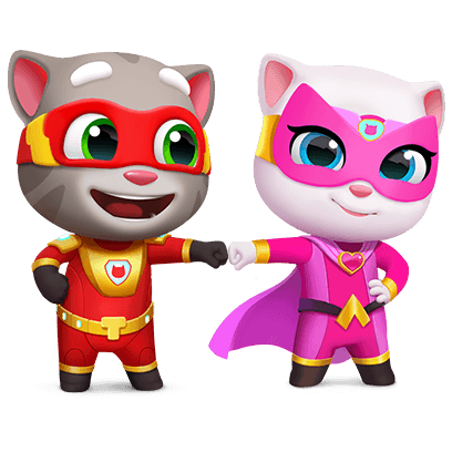 Talking Tom Hero Dash Run Game messages sticker-4