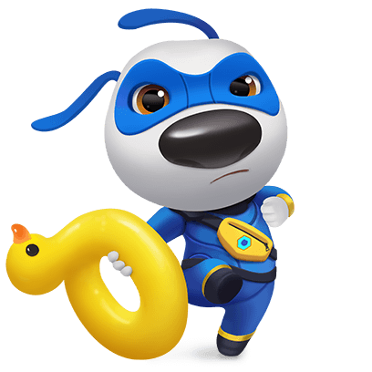 Talking Tom Hero Dash Run Game messages sticker-6