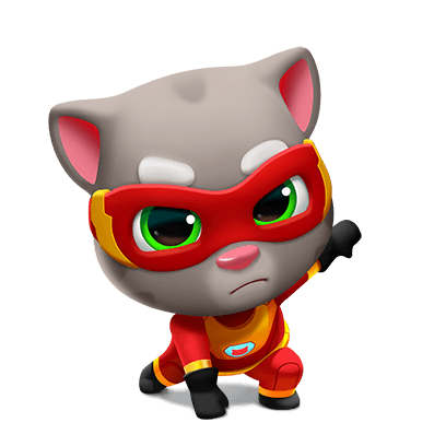 Talking Tom Hero Dash Run Game messages sticker-0