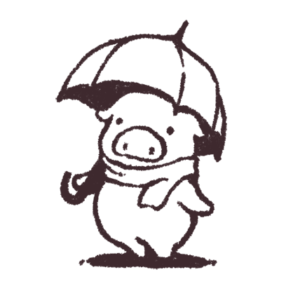 ゆるいブタの日常〈秋〉 messages sticker-1