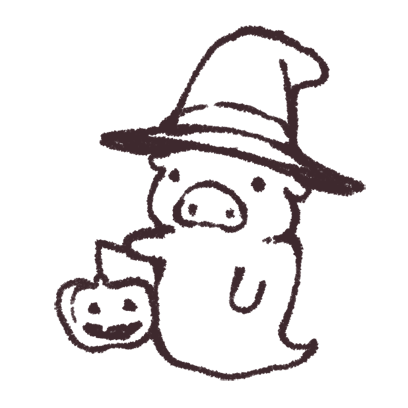 ゆるいブタの日常〈秋〉 messages sticker-11