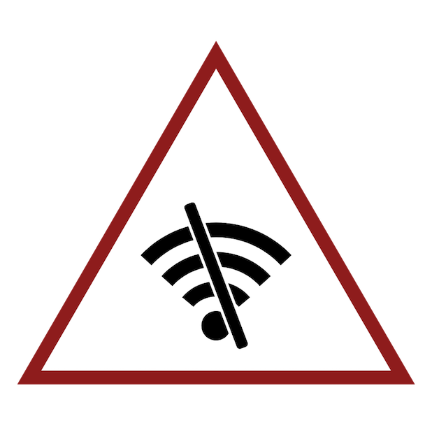 Baddays Warning Signs messages sticker-10