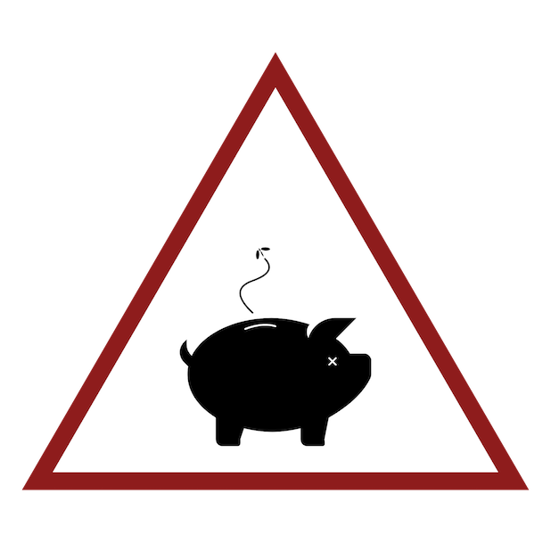 Baddays Warning Signs messages sticker-4