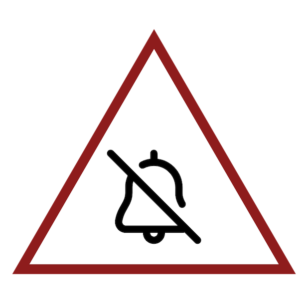 Baddays Warning Signs messages sticker-2