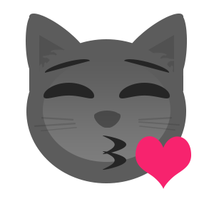 Gray Cat messages sticker-1