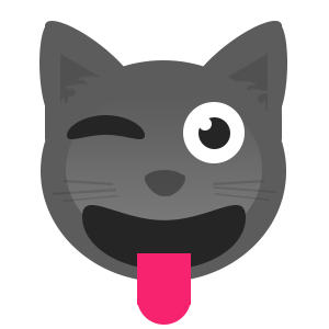 Gray Cat messages sticker-0