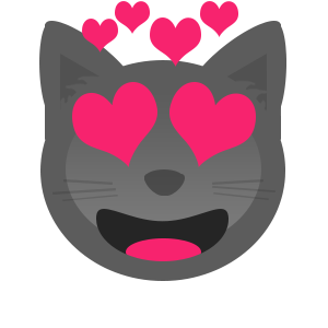Gray Cat messages sticker-4