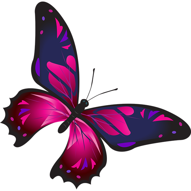 Butterflies - Farfalle messages sticker-1