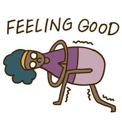 Yoga Yogi Moji messages sticker-5