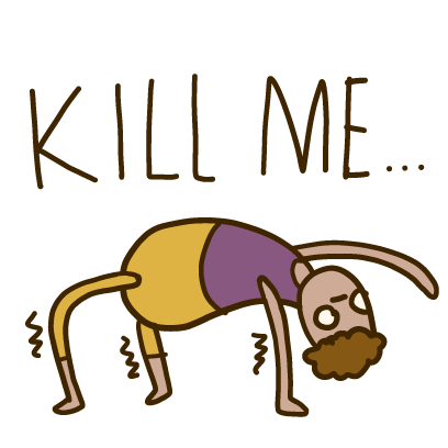 Yoga Yogi Moji messages sticker-8