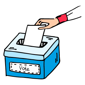 Vote for Chad Now messages sticker-3