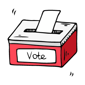 Vote for Chad Now messages sticker-7