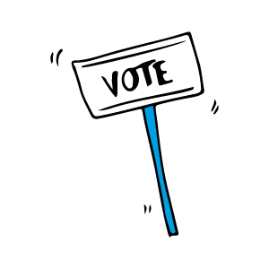 Vote for Chad Now messages sticker-9