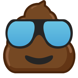 Famous Poo messages sticker-7