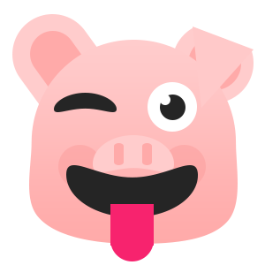 Pretty Pig messages sticker-0