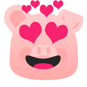 Pretty Pig messages sticker-4