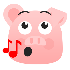 Pretty Pig messages sticker-10