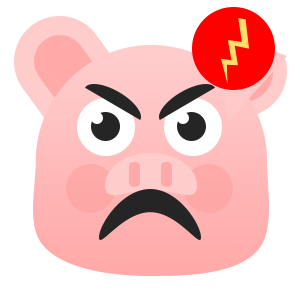Pretty Pig messages sticker-3