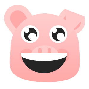 Pretty Pig messages sticker-6