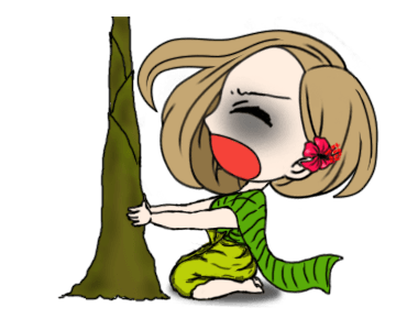 Cute Girl Makeup In Halloween messages sticker-0
