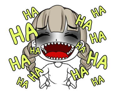 Cute Girl Makeup In Halloween messages sticker-4